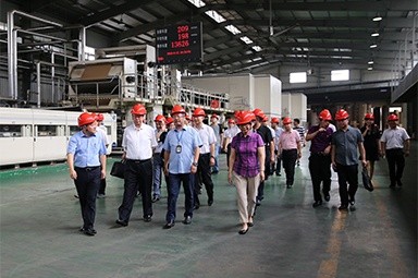 2018年9月12日，全国政协常委、提案委员会副主任郭庚茂、支树平率领调研组莅临公司开展调研