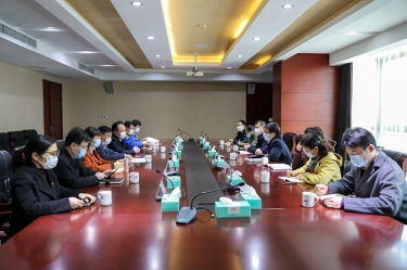 浙江省委组织部部务会议成员、派驻纪检监察组组长周鲁明一行莅临新利体育调研