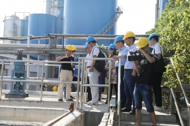 浙江省生态环境厅一行到莅临新利体育考察指导