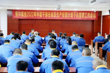 新利体育召开2022年中层干部任命及生产经营计划下达管理工作会议