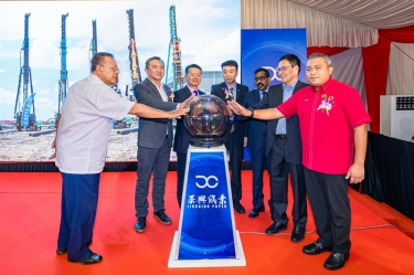 擎梦奋进 续写华章 | 新利体育马来西亚项目二期桩基仪式隆重举行