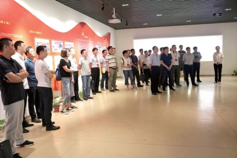 中国烟草总公司合肥设计院党组来新利体育交流党建工作